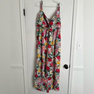 Floral jumpsuit